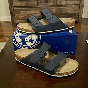 NEW SIZE 42 Birkenstock Arizona Desert Soil Blue asst go